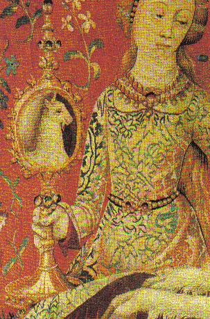La Dame à la Licorne - La Vue (détail)